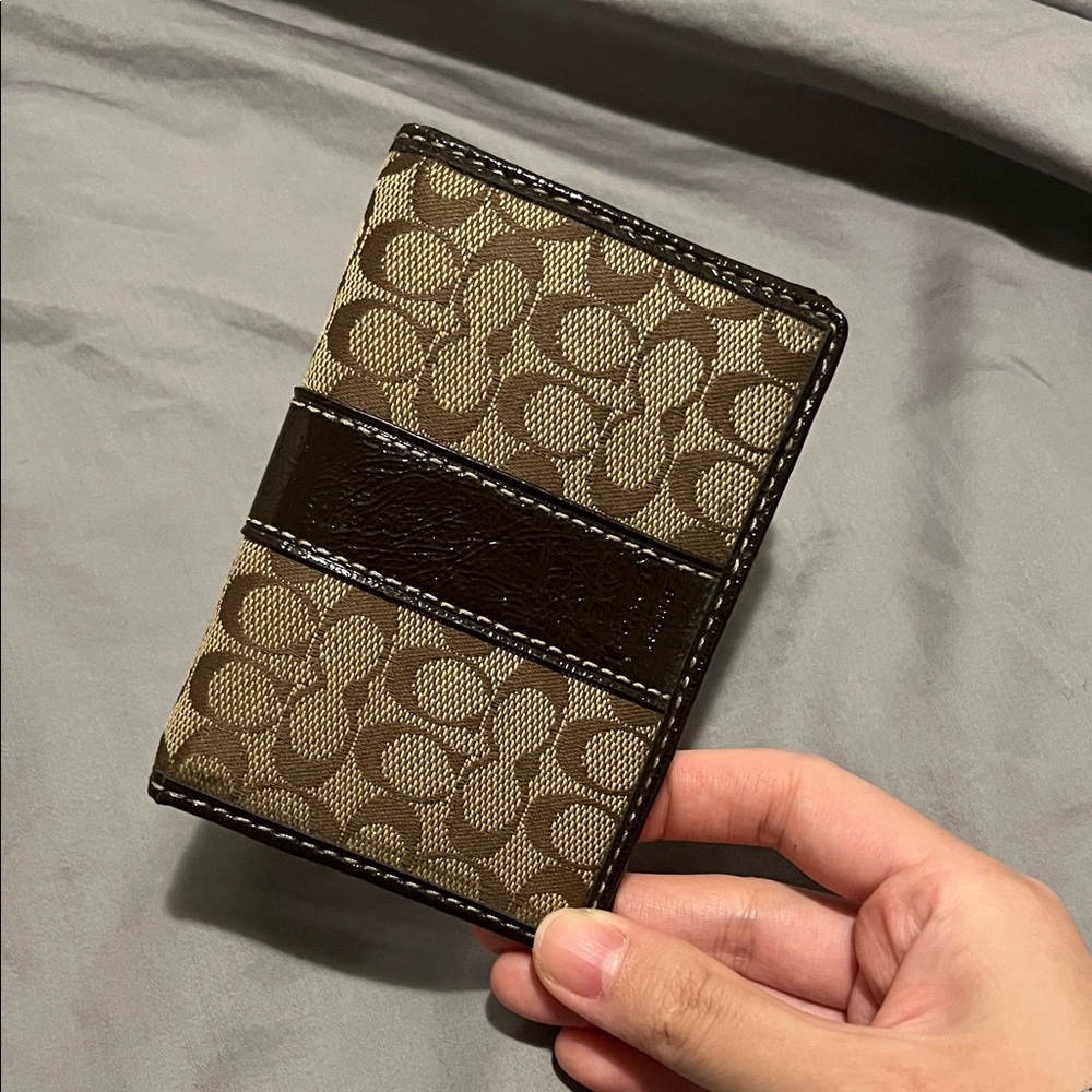 Vintage Coach Cardholder wallet